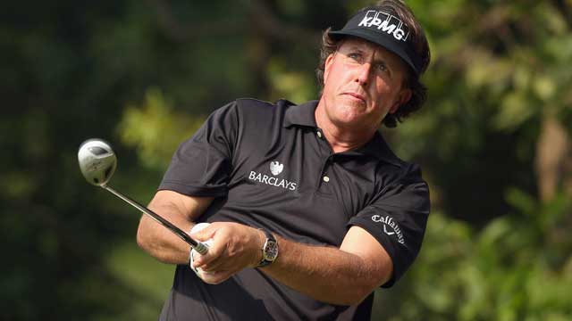 Phil Mickelson Swings to Hit Tax Rates